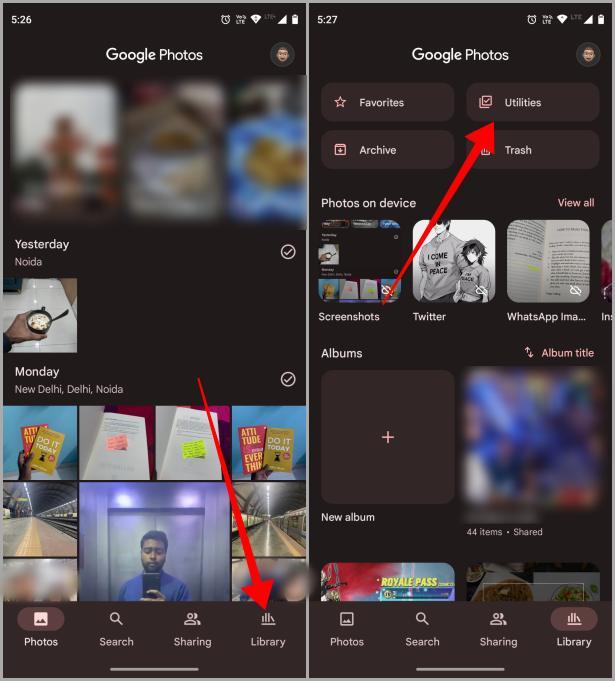 如何在行動裝置上的 Google 相簿中建立和編輯拼貼畫