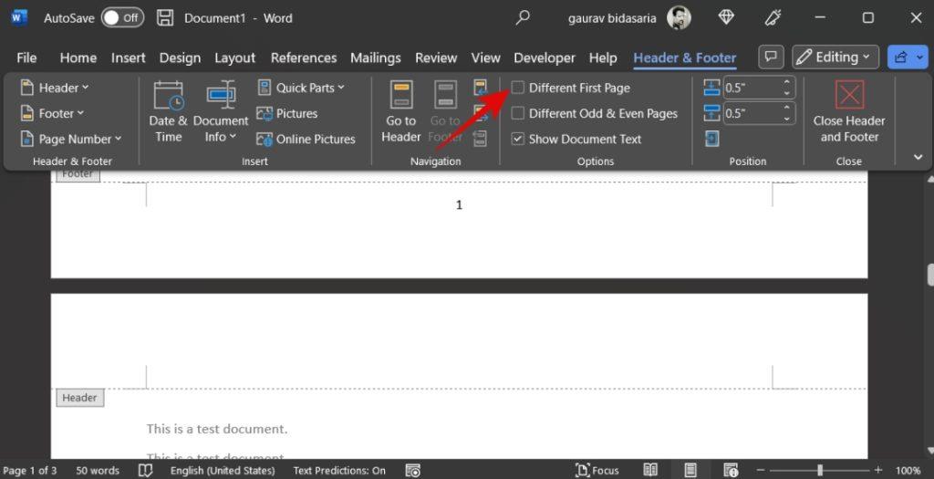 如何為 Microsoft Word 新增頁碼和頁碼
