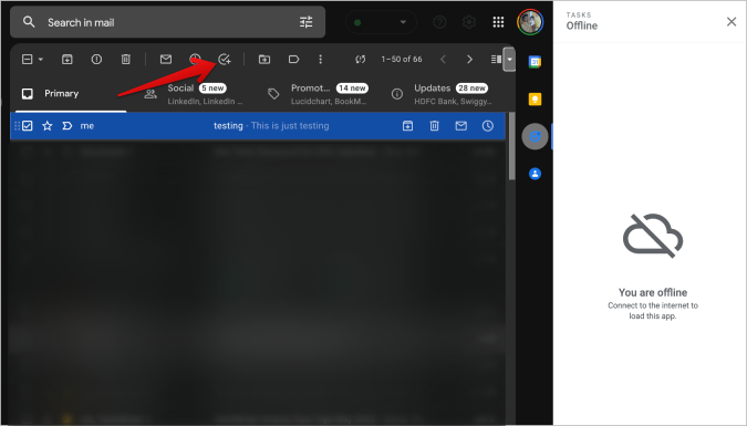 如何在桌面上離線使用 Gmail