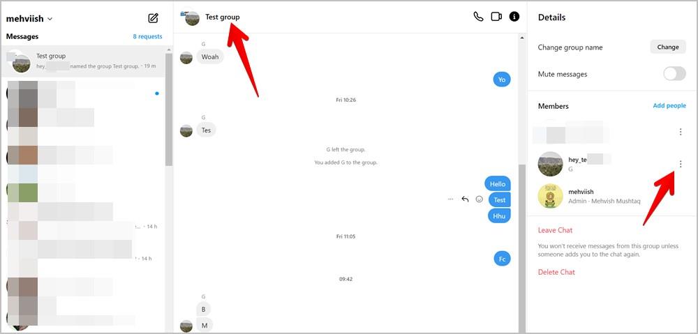 如何從 Instagram 群組聊天中離開、刪除或刪除某人