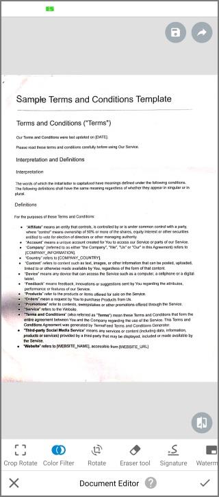 如何在 Android 上 2 分鐘內將文件掃描為 PDF