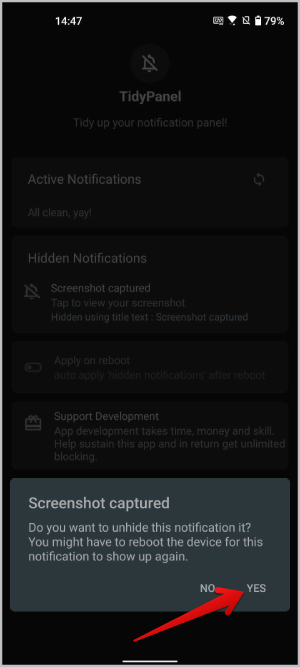如何在 Android 上隱藏持久通知