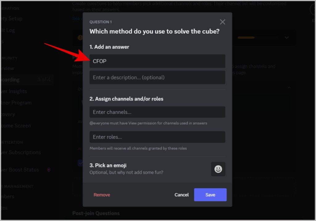 如何在 Discord 伺服器上設定社群加入
