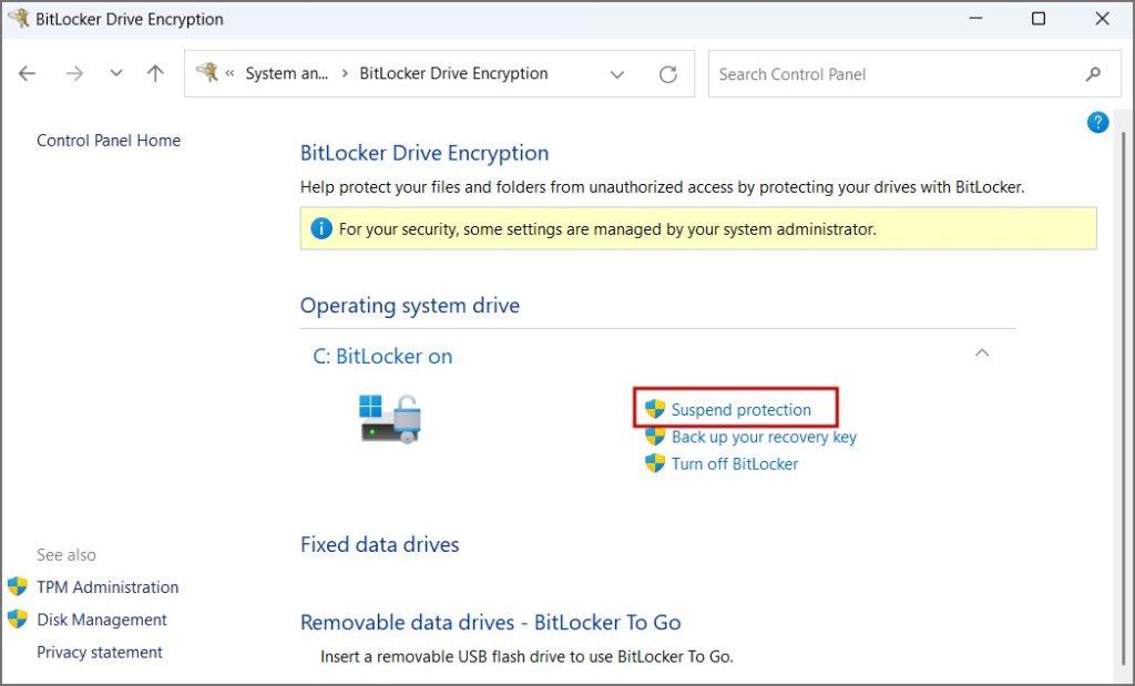 在 Windows 10/11 上停用和暫停 BitLocker 的 3 種方法