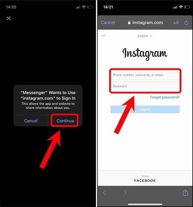 如何在沒有 Instagram 應用程式的情況下在 Instagram 上發送訊息