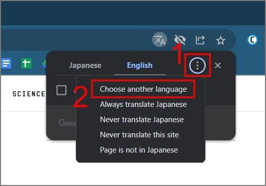 如何在 Google Chrome 翻譯網頁