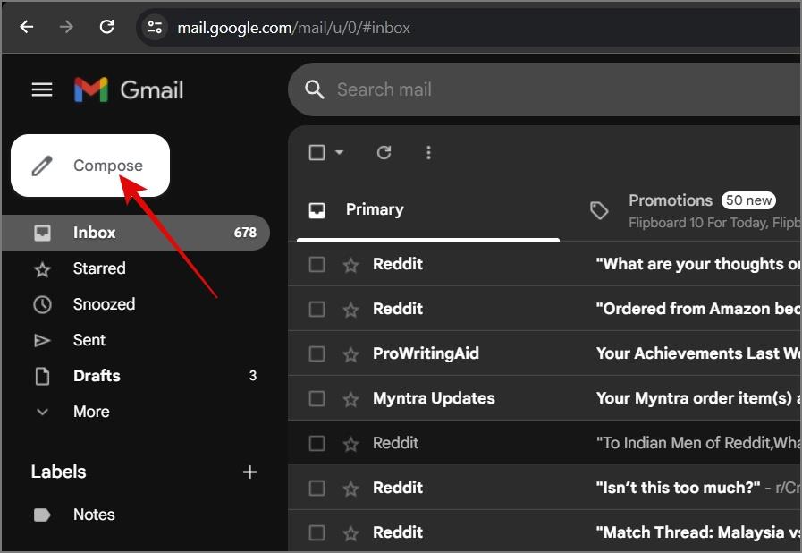 如何從 PC 和手機在 Gmail 上發送電子郵件