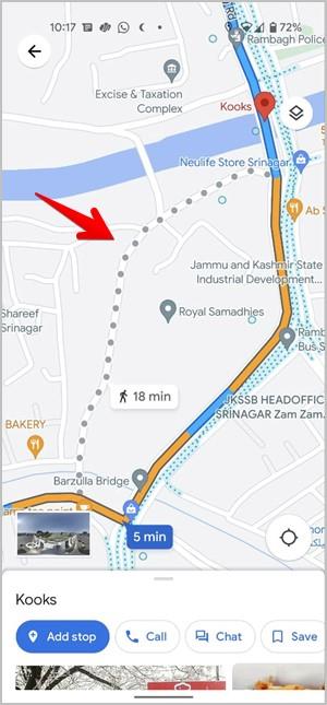 Google 地圖中的各種圖示和符號有何意義