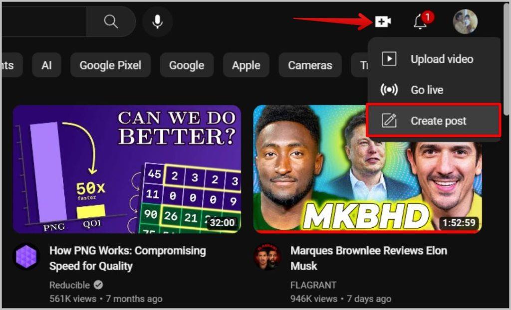 如何使用 YouTube 上的圖像建立社群民意調查