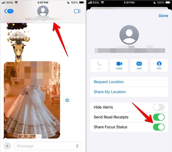 iOS 17 和 16 訊息中的通知靜音意味著什麼