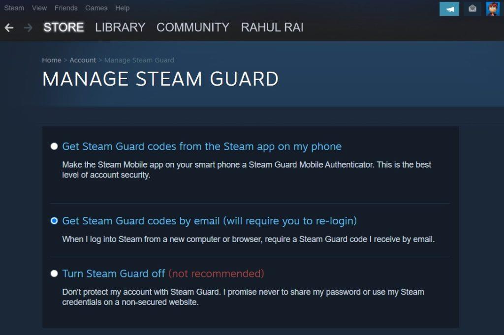 停用 Steam 令牌移動驗證器的 2 種方法