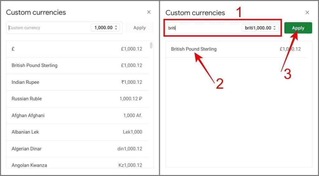 在 Excel 或 Google Sheets 中新增 6 種貨幣的方法