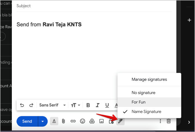 如何在 Web、Android 和 iOS 版 Gmail 中新增簽名