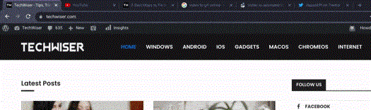 在任何作業系統上的 Chrome 瀏覽器上切換標籤頁的 4 種方法