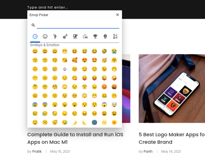 如何使用標誌在 Chromebook 上使用表情符號
