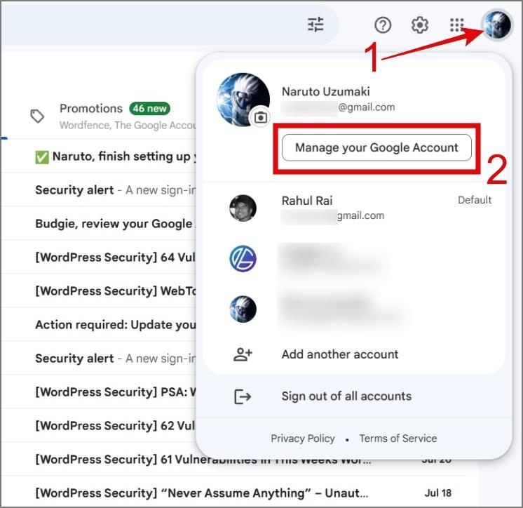 如何永久刪除您的 Gmail 帳戶
