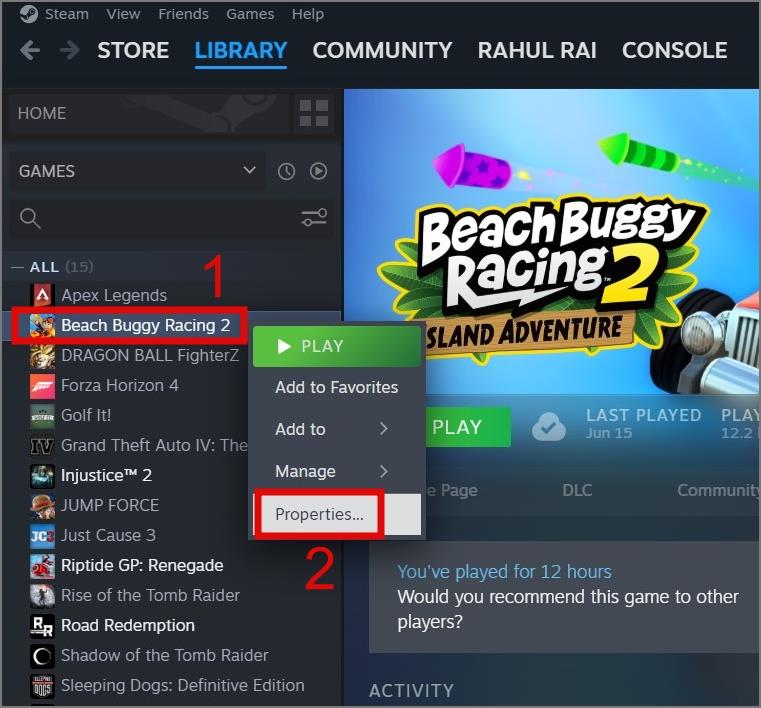 如何下載舊版的 Steam 遊戲