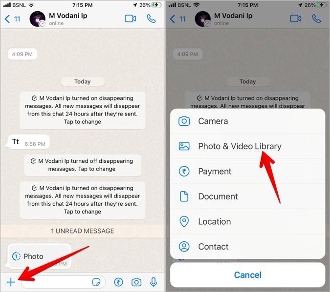 在 WhatsApp 上發送消失訊息的 2 種方法