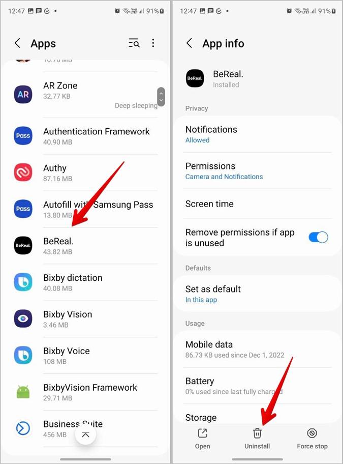 修復 BeReal 應用程式在 Android 和 iPhone 上無法運行的 9 種方法