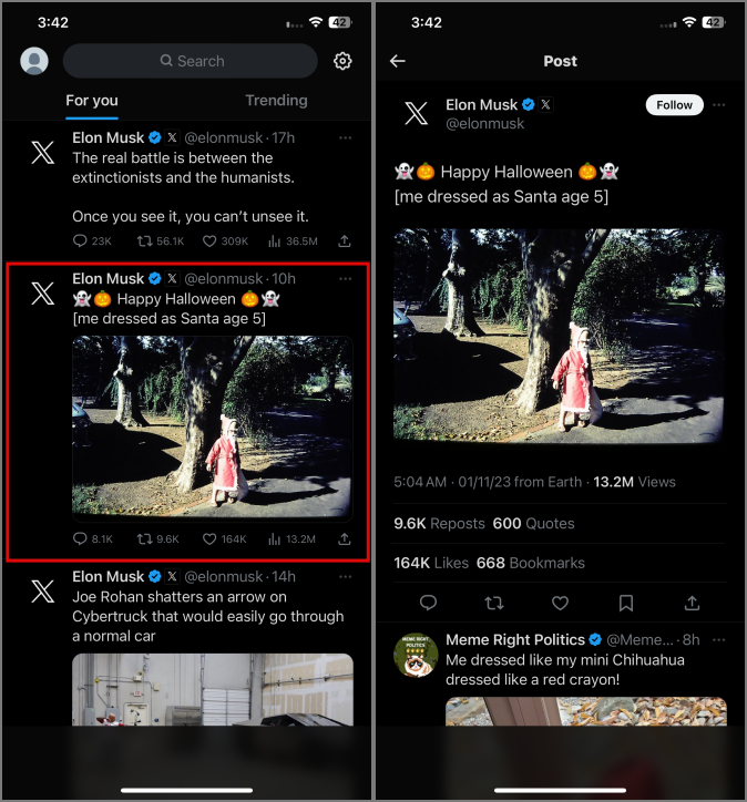 如何將推文從 X (Twitter) 分享到 Instagram