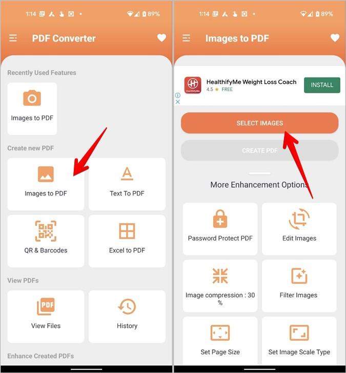 在 Android 上將多張圖片轉換為一個 PDF 檔案的 3 種最佳方法