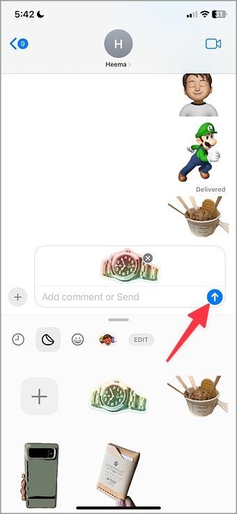 如何在 iPhone 上建立和使用動態貼紙