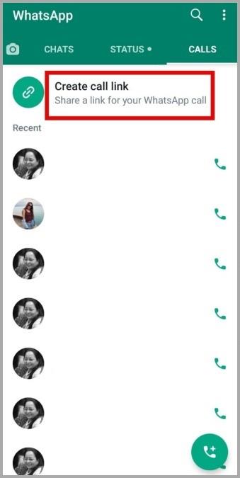 如何在 WhatsApp 上建立和分享通話鏈接