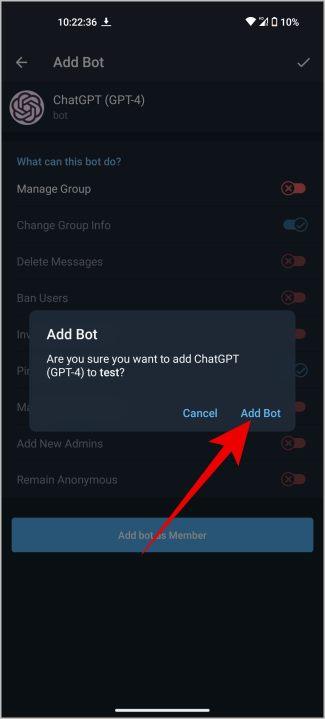 如何在 Telegram 上隨處使用 ChatGPT