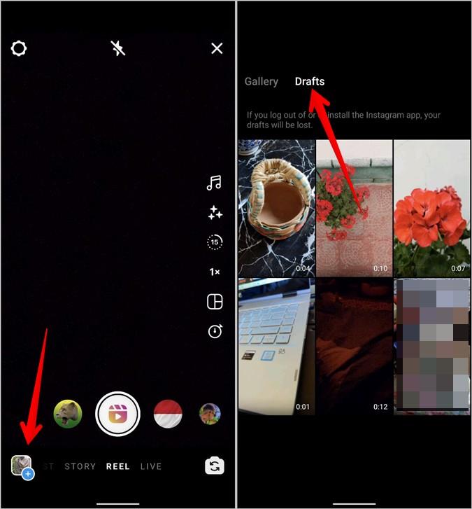 How to Edit Clips in Instagram Reels