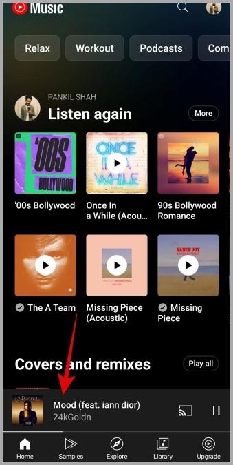如何在 YouTube Music 中設定睡眠定時器
