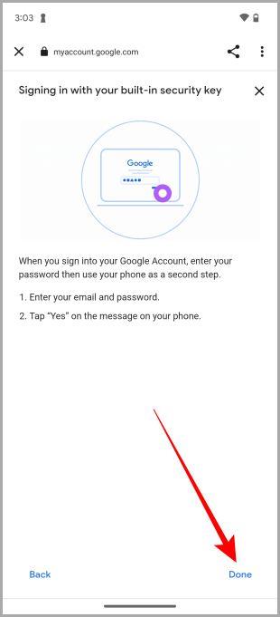 如何使用手機作為 Google 帳戶的（藍牙）安全金鑰