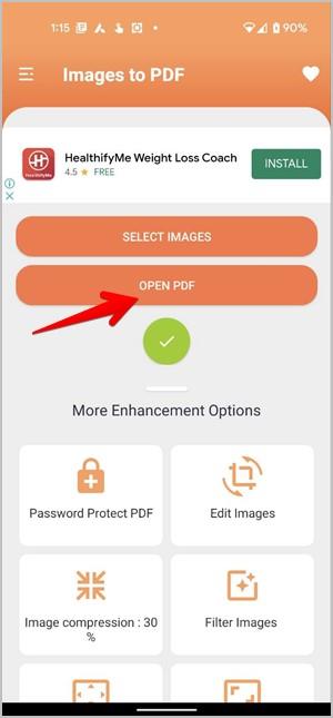 在 Android 上將多張圖片轉換為一個 PDF 檔案的 3 種最佳方法