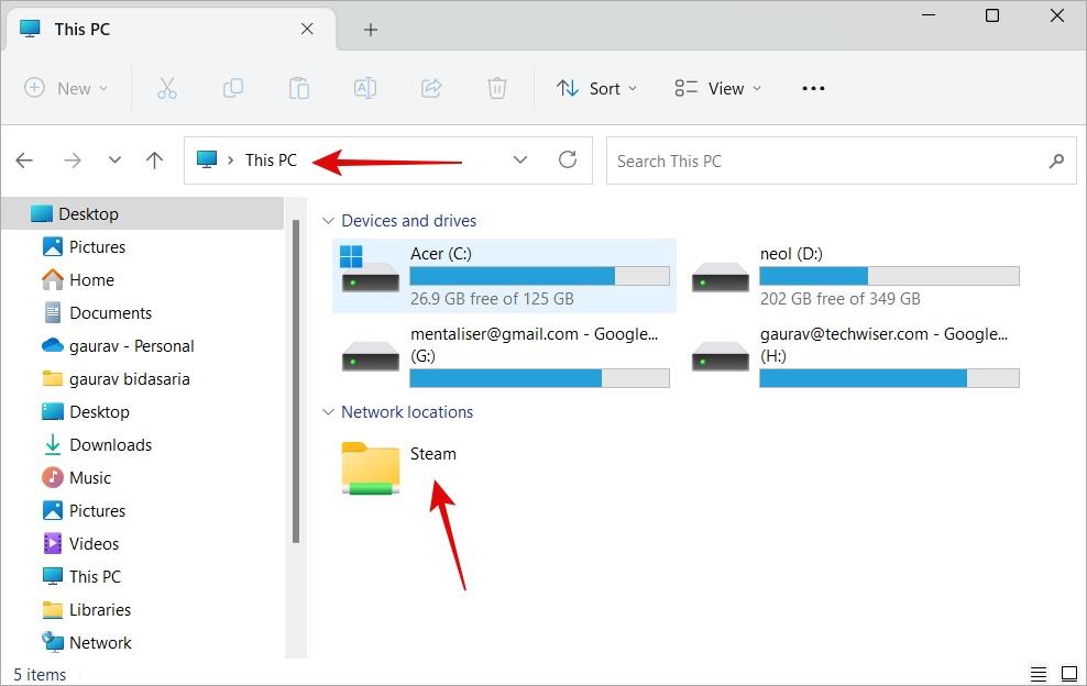 如何在 Windows 10/11 上將任何自訂資料夾新增至此電腦