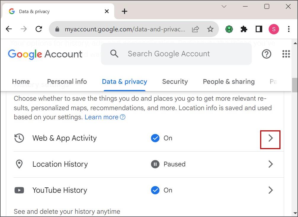 如何查看和刪除您的 Google 搜尋記錄
