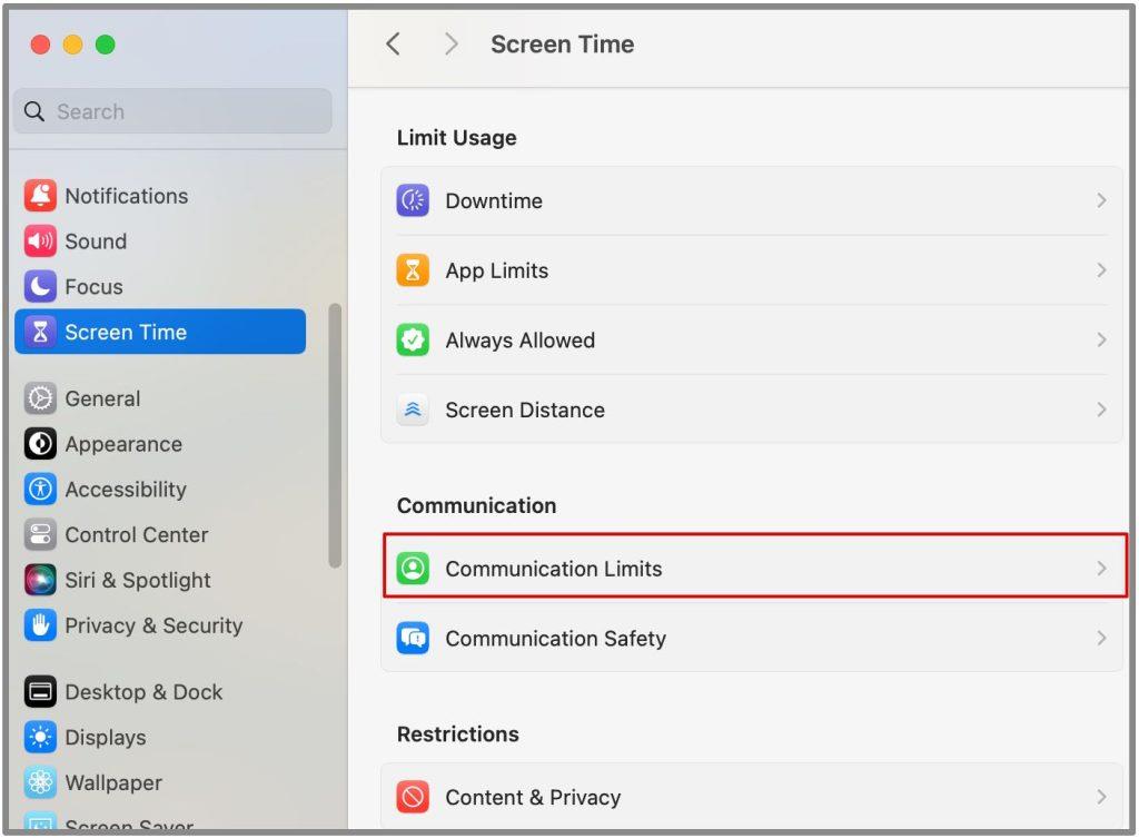 如何在 MacBook 上設定家長監護