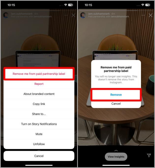 如何在 Instagram 貼文、捲軸和故事上添加付費合作夥伴標籤