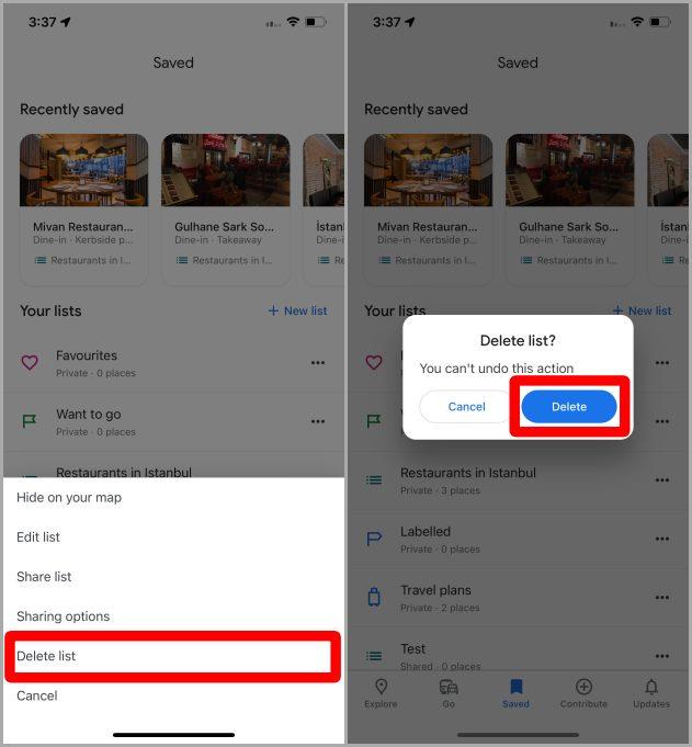 如何在 iPhone 上的 Google 地圖上建立清單 – 完整指南