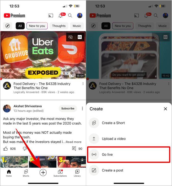 在行動裝置上一起直播 YouTube 的 2 種方法