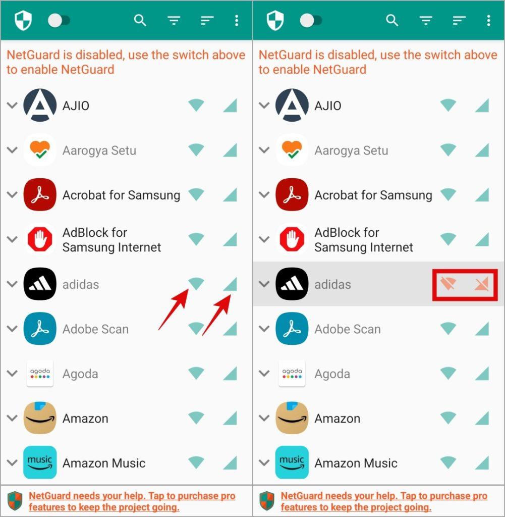 如何關閉 Samsung Galaxy 手機上某些應用程式的行動數據或 Wi-Fi 訪問
