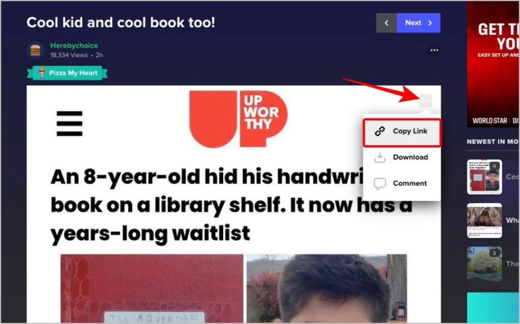 如何在電腦和手機上取得 Imgur 鏈接