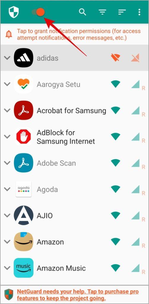 如何關閉 Samsung Galaxy 手機上某些應用程式的行動數據或 Wi-Fi 訪問