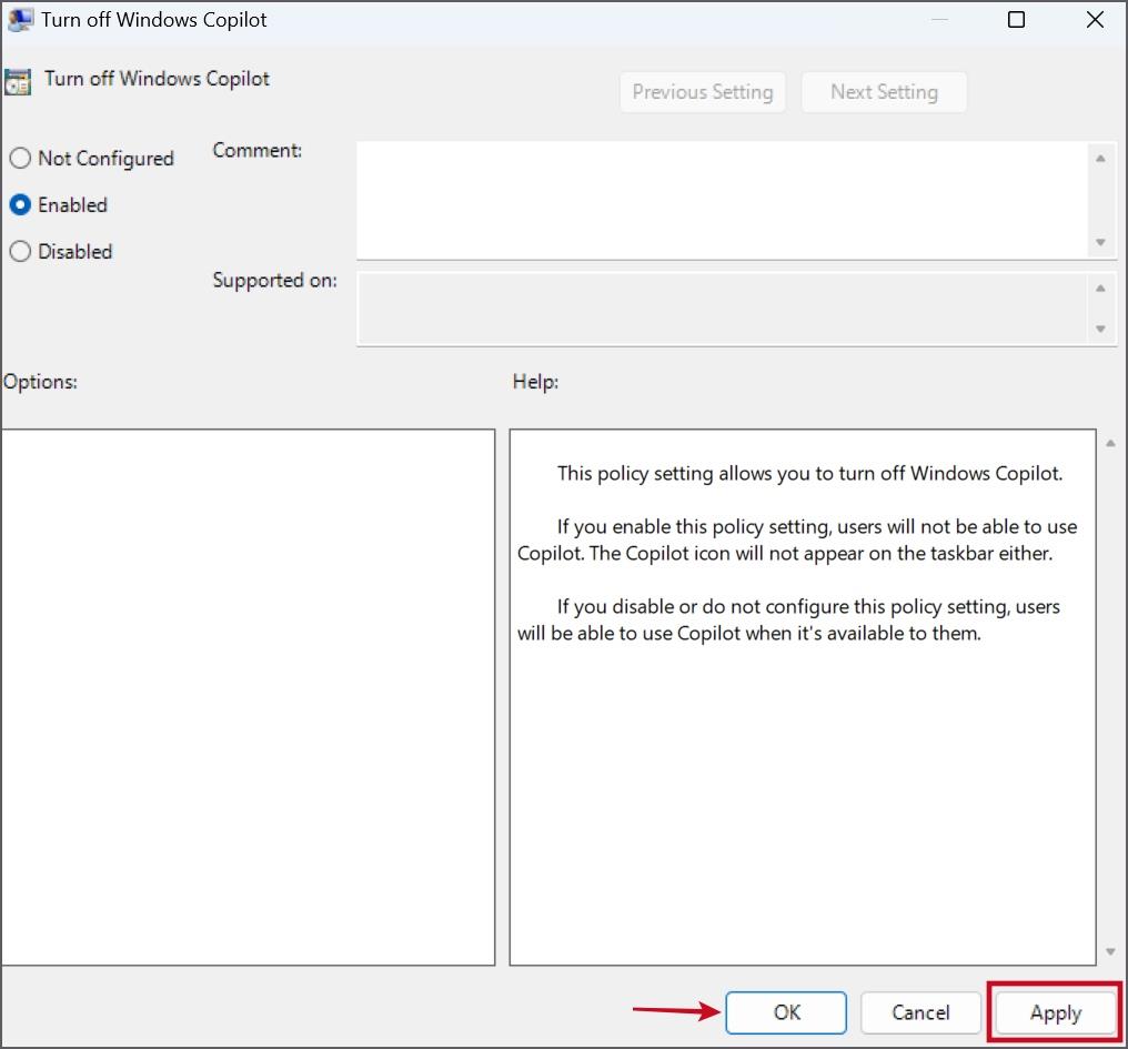 如何在 Windows 11 上停用 Copilot
