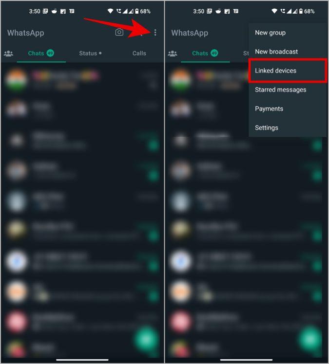 如何在兩支手機上使用同一個 WhatsApp 帳戶
