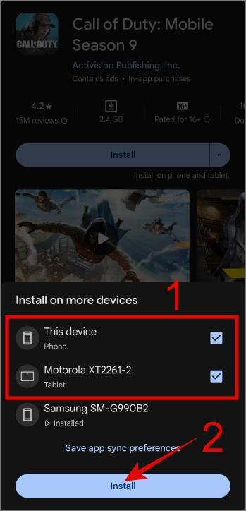 在多個裝置上同時安裝 Android 應用程式的 2 種方法