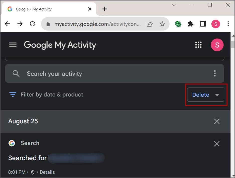 如何查看和刪除您的 Google 搜尋記錄