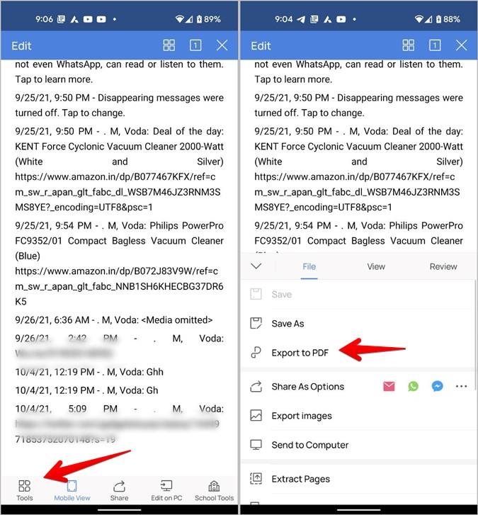 將 WhatsApp 聊天匯出為 PDF 的 5 種最佳方法