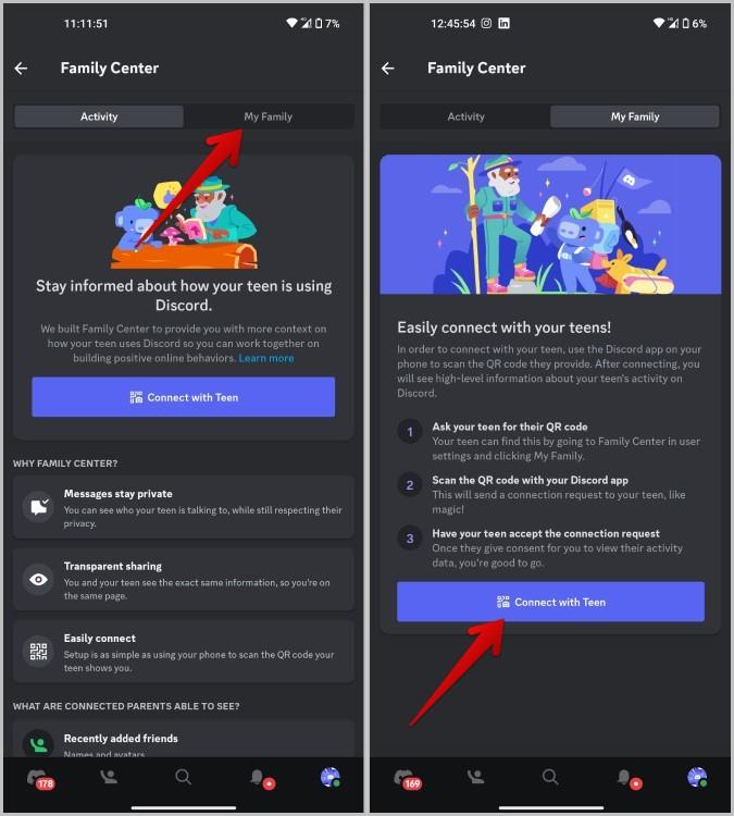 如何在 Discord 上設定家長監護
