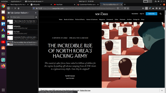 如何在 Chrome 和 Firefox 上取得 Edge 的垂直分頁功能