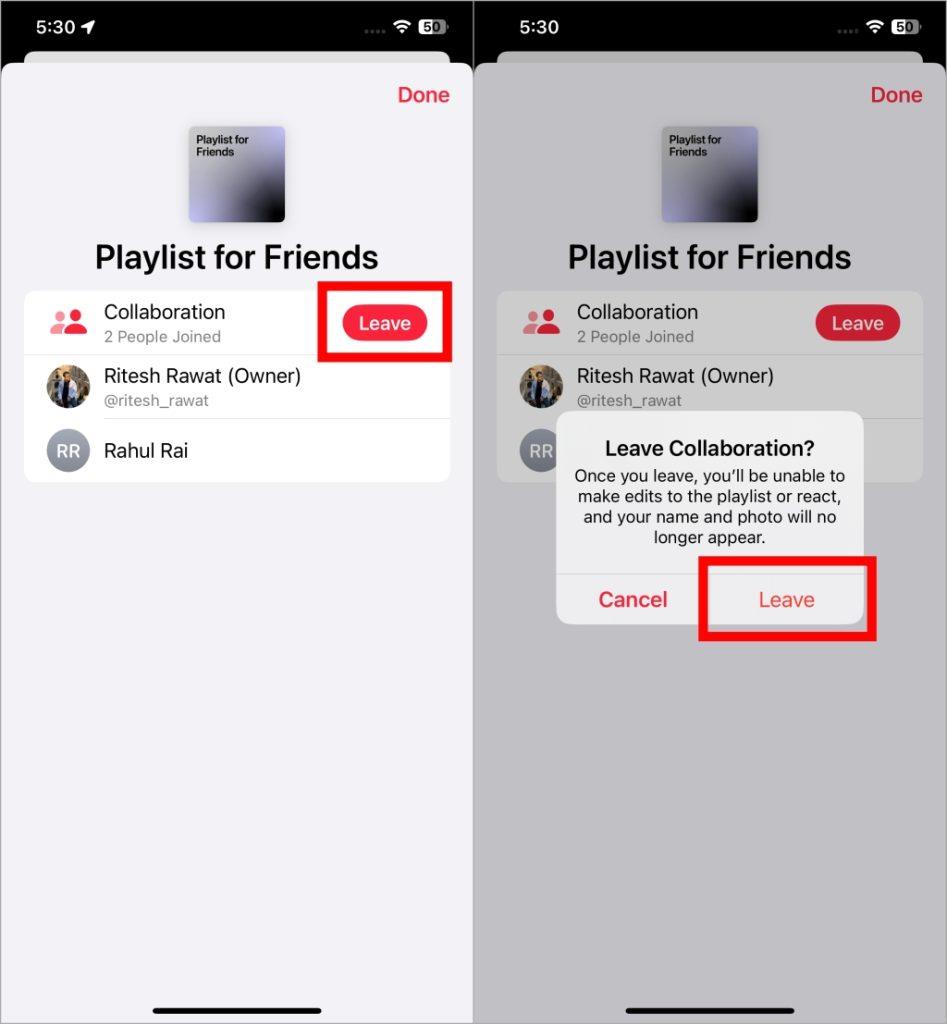 如何在 Apple Music 上建立協作播放列表