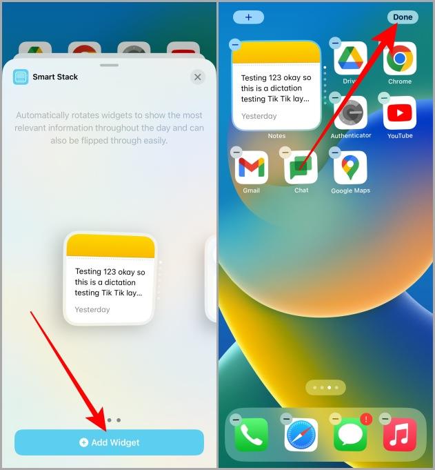 如何在 iPhone 上建立、編輯和刪除小工具堆疊